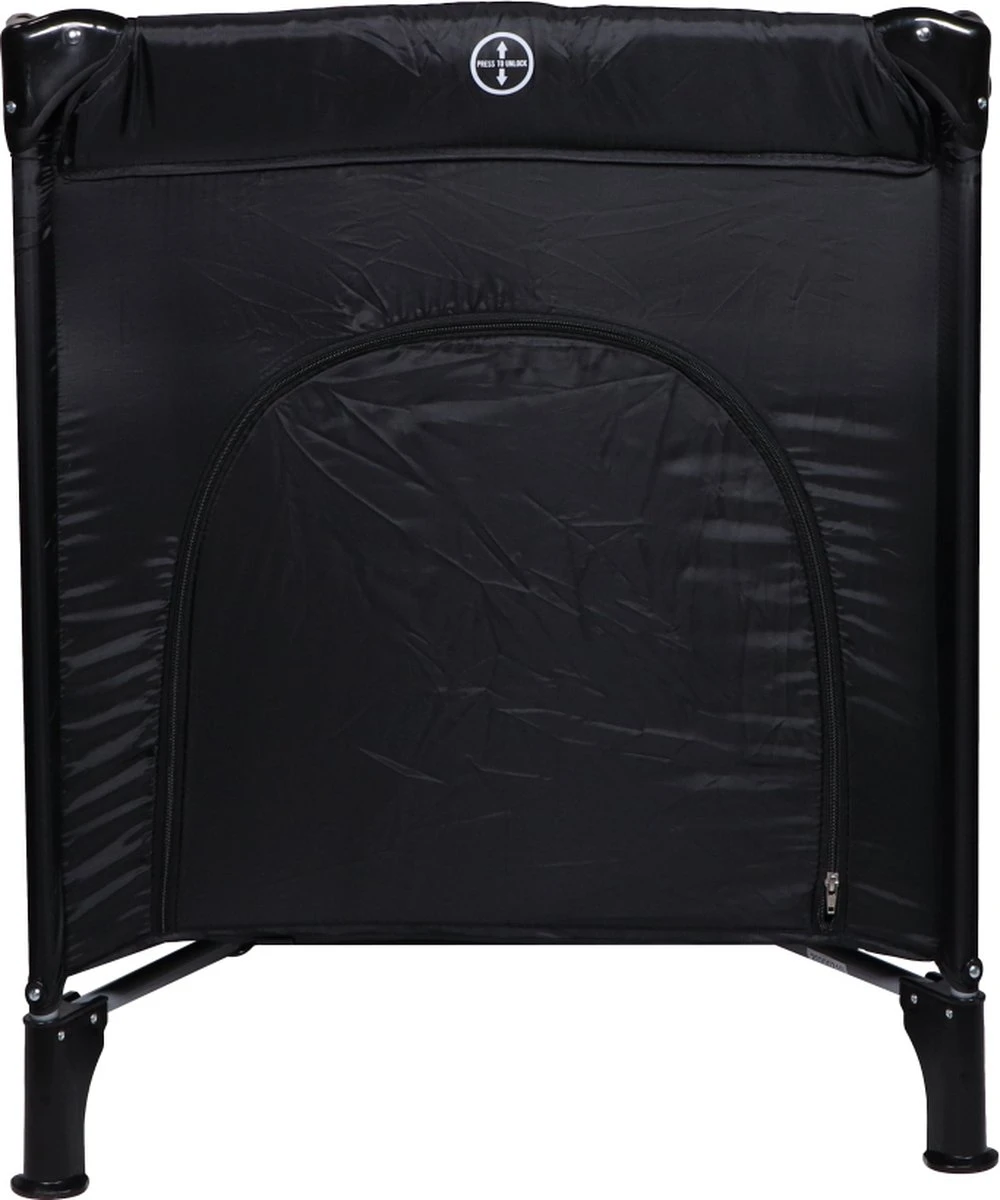 Ding Deluxe Black Campingbedje incl. Bodemverhoger Ding Deluxe Black Campingbedje Incl. Bodemverhoger -Baby Verzorging 1000x1200 10