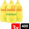 Zwitsal Baby Shampoo - 3 X 400 Ml - Voordeelverpakking -Baby Verzorging 1007x1200 4