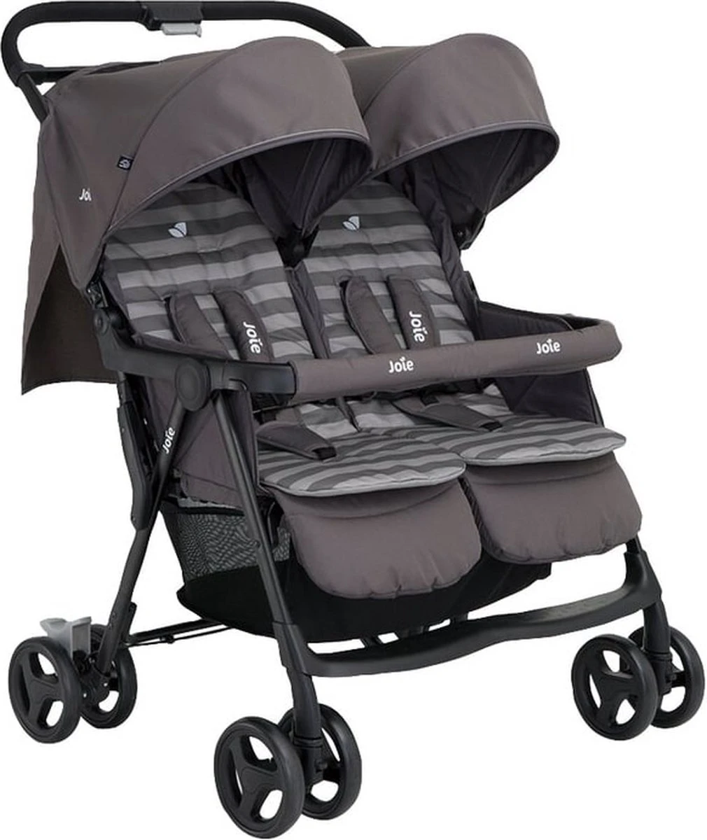 Joie - Duobuggy Aire Twin - Dark Pewter Joie - Duobuggy Aire Twin - Dark Pewter -Baby Verzorging