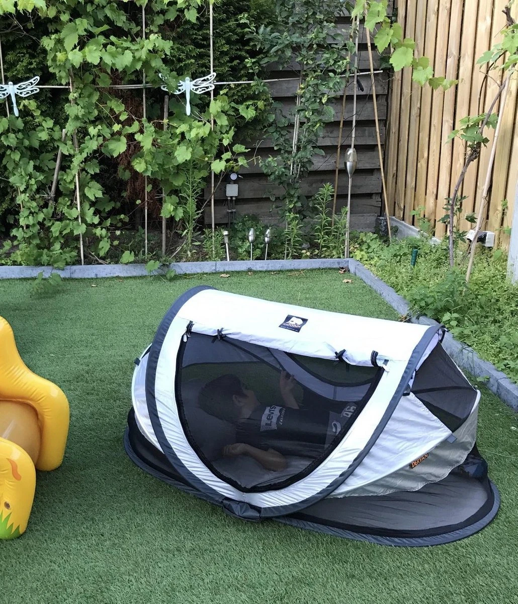 Deryan Peuter Luxe Campingbedje – Inclusief zelfopblaasbare matras - Silver Deryan Peuter Luxe Campingbedje – Inclusief Zelfopblaasbare Matras - Silver -Baby Verzorging 1030x1200 1