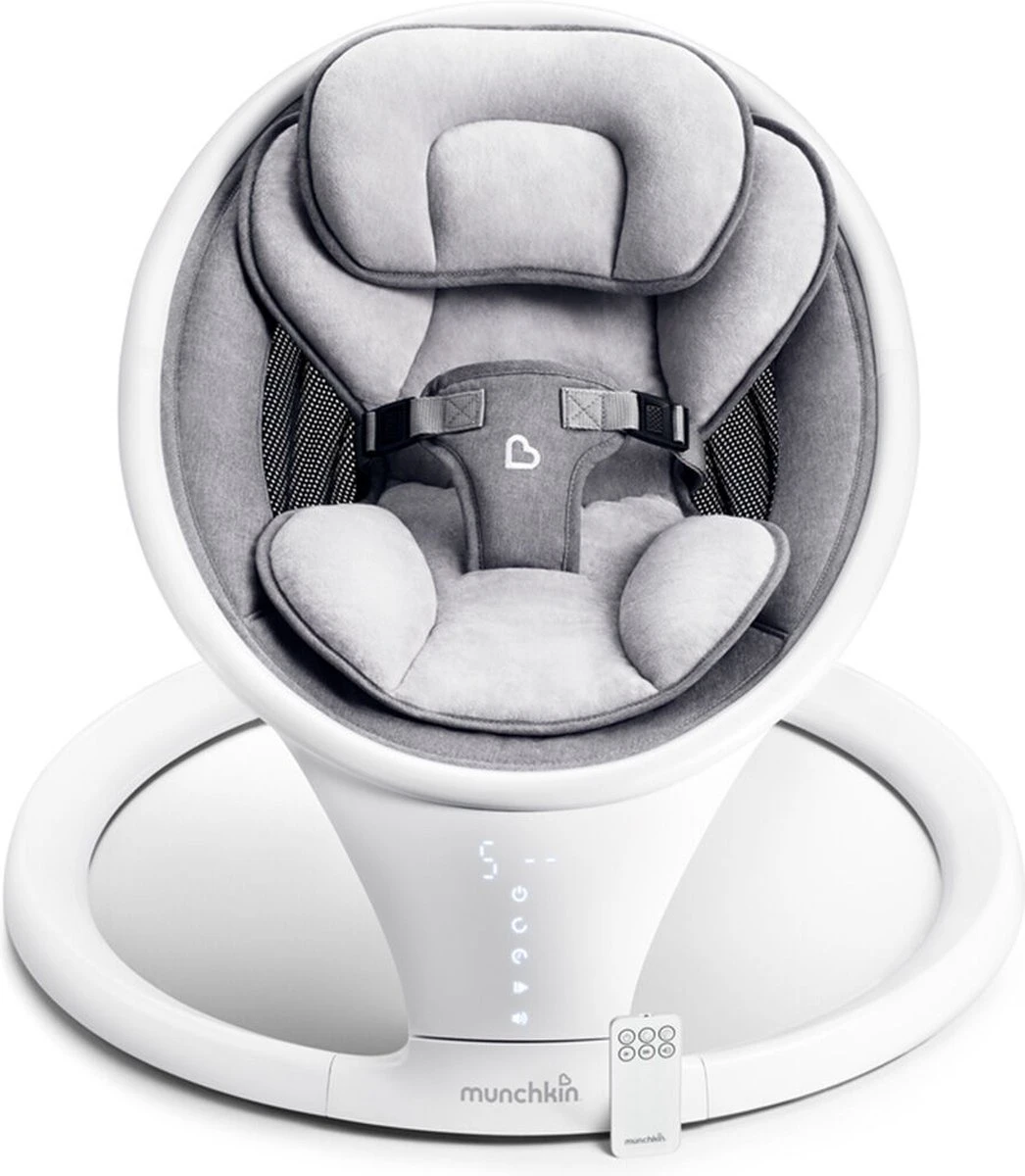 Munchkin wipstoel Swing elektrisch lichtgewicht bluetooth Munchkin Wipstoel Swing Elektrisch Lichtgewicht Bluetooth -Baby Verzorging 1046x1200 1