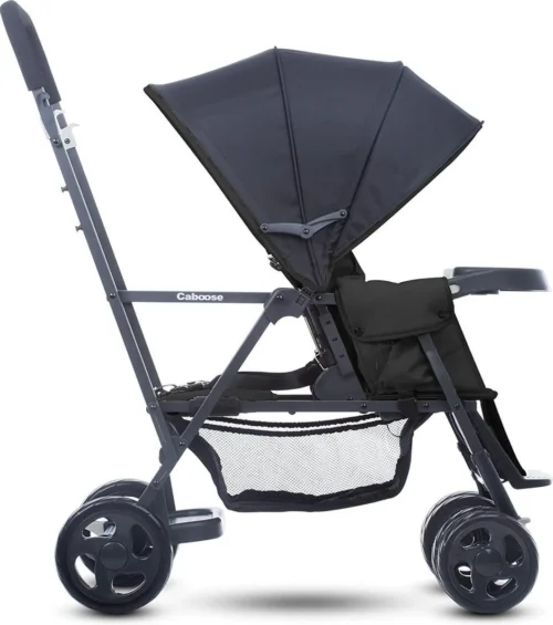 Joovy Caboose Graphite Stand On Tandem Buggy - Zwart - Duo Buggy - Dubbele Buggy -Baby Verzorging 1062x1200 4