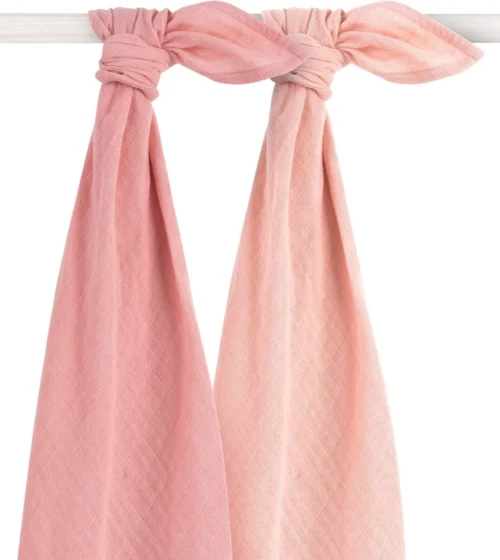 Jollein Hydrofiele Doek Large 115x115cm Bamboe Katoen - Pale Pink - 2 Stuks -Baby Verzorging 1072x1200 2