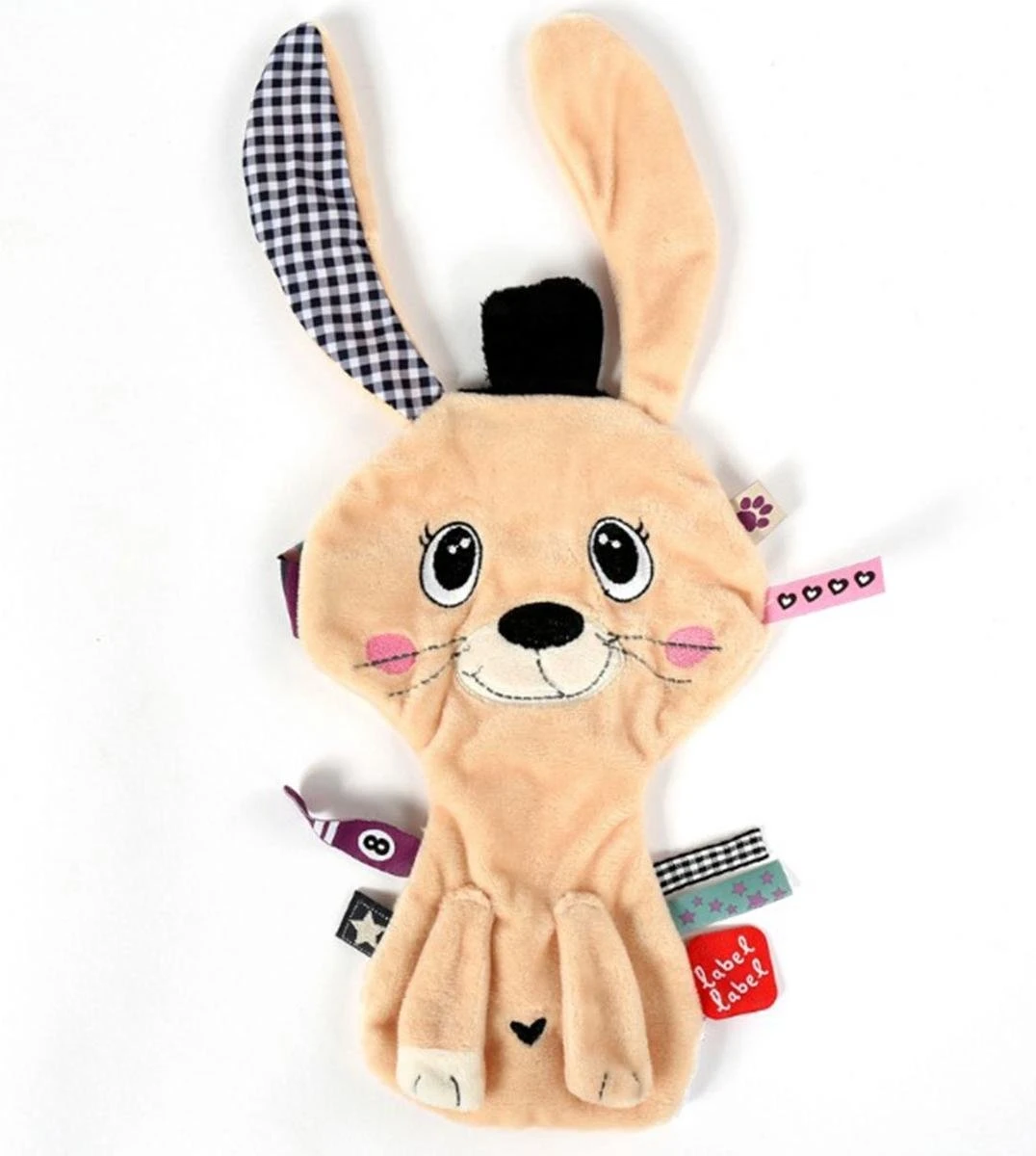 Label Label Friends Konijn Knuffeldoekje LL-FR14020 Label Label Friends Konijn Knuffeldoekje LL-FR14020 -Baby Verzorging 1076x1200 1
