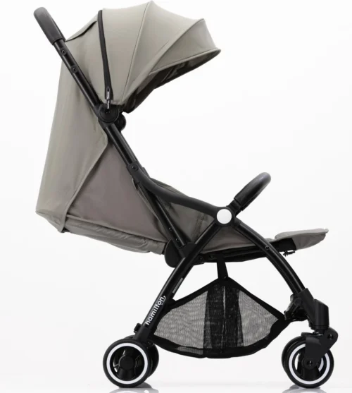 Hamilton By Yoop X1 Plus Buggy – Nieuw, Hoger, Uitgebreider 2023 Model – Premium Stroller Met One Hand Folding Technologie – Grijs – Lichte, Verstelbare En Wendbare Kinderwagen Met Vele Gemakken -Baby Verzorging 1077x1200 3