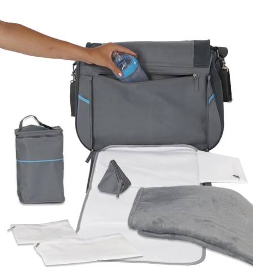 Bo Jungle B-Leisure Grey Verzorgingstas B300420 -Baby Verzorging 1088x1200 1