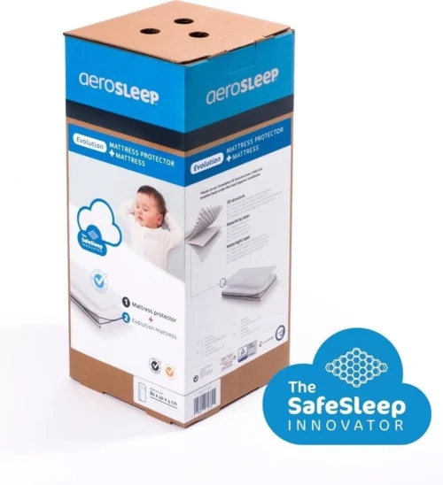 AeroSleep® Evolution Pack 2-in-1 : Matras + 3D Matrasbeschermer - Bed - 60 X 120 Cm 14 AeroSleep® Evolution Pack 2-in-1 : Matras + 3D Matrasbeschermer - Bed - 60 X 120 Cm -Baby Verzorging 1095x1200