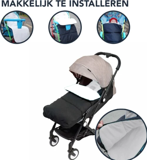Achaté Voetenzak - Voor Kinderwagen Of Stoeltje – Baby Slaapzak - Autostoel - Wit 12 Achaté Voetenzak - Voor Kinderwagen Of Stoeltje – Baby Slaapzak - Autostoel - Wit -Baby Verzorging 1104x1200