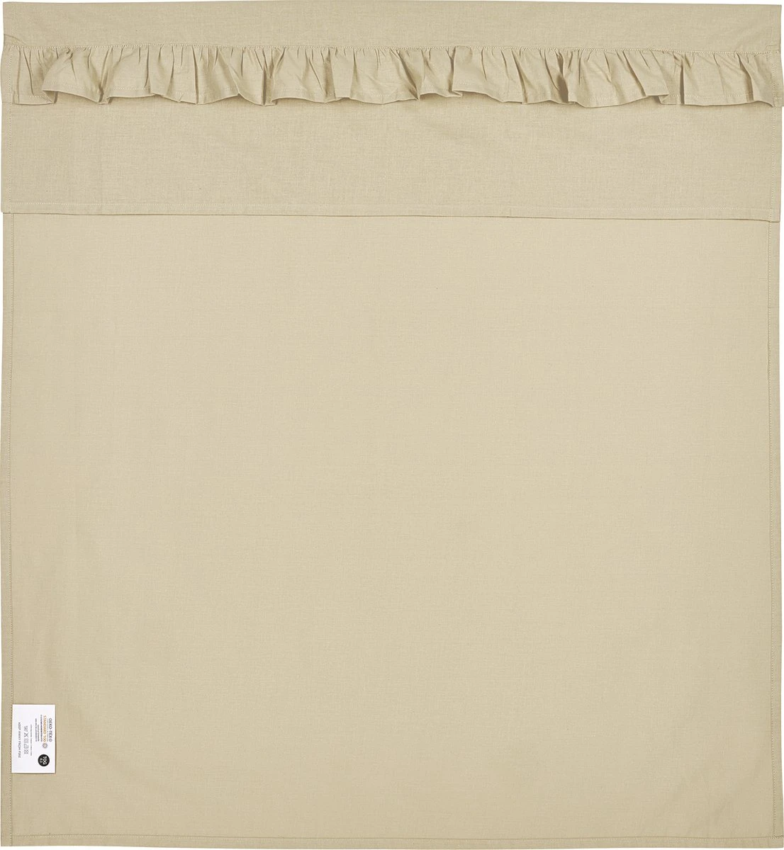 Meyco Ruffle wieglaken - sand - 75x100cm Meyco Ruffle Wieglaken - Sand - 75x100cm -Baby Verzorging 1106x1200 5