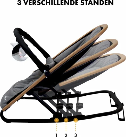 Deryan Rocker Wipstoel - Luxe 2-in-1 - Graphite 9 Deryan Rocker Wipstoel - Luxe 2-in-1 - Graphite -Baby Verzorging 1108x1200 1