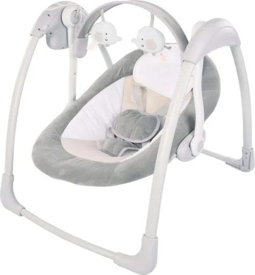 Bo Jungle Babyschommel B-Portable Dolphy Grijs - Elektrische Schommelstoel Baby -Baby Verzorging 1113x1200 1