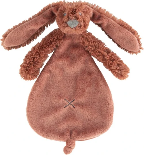 Happy Horse Konijn Richie Knuffeldoekje - Roestbruin - Baby Cadeau