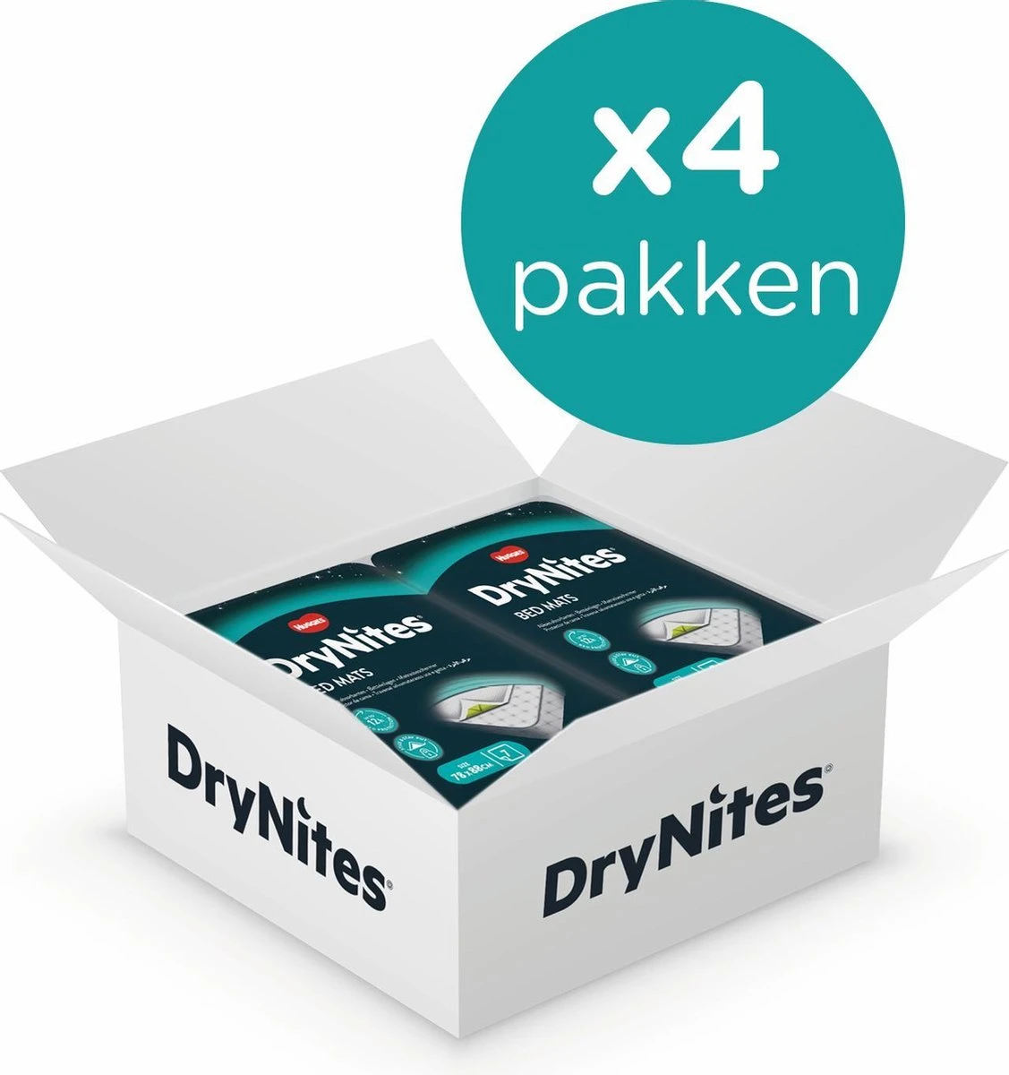 DryNites Matrasbeschermers - 28 stuks - extra absorberend - voordeelverpakking DryNites Matrasbeschermers - 28 Stuks - Extra Absorberend - Voordeelverpakking -Baby Verzorging 1127x1200 2