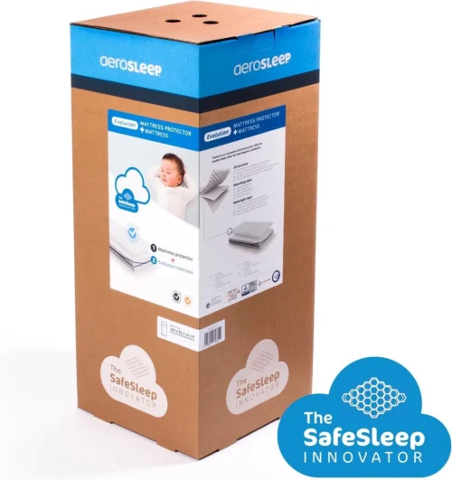 AeroSleep® Evolution Pack 2-in-1 : Matras + 3D Matrasbeschermer - Bed - 60 X 120 Cm 7 AeroSleep® Evolution Pack 2-in-1 : Matras + 3D Matrasbeschermer - Bed - 60 X 120 Cm -Baby Verzorging 1131x1200 4