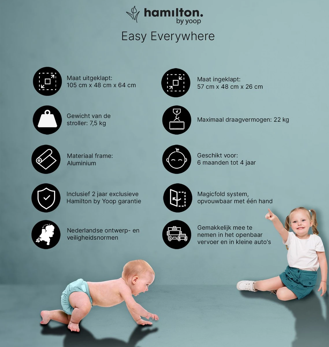 Hamilton by Yoop X1 Plus Buggy – Nieuw, Hoger, Uitgebreider 2023 Model – Premium Stroller met One Hand Folding Technologie – Zwart – Lichte, Verstelbare en Wendbare Kinderwagen met vele Gemakken Hamilton By Yoop X1 Plus Buggy – Nieuw, Hoger, Uitgebreider 2023 Model – Premium Stroller Met One Hand Folding Technologie – Zwart – Lichte, Verstelbare En Wendbare Kinderwagen Met Vele Gemakken -Baby Verzorging 1139x1200 1