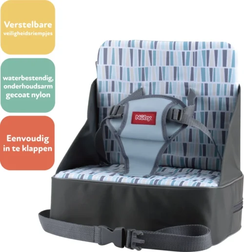 Nuby - Booster Seat - Kinderzitje - Grijs - 9m+ -Baby Verzorging 1160x1200 1