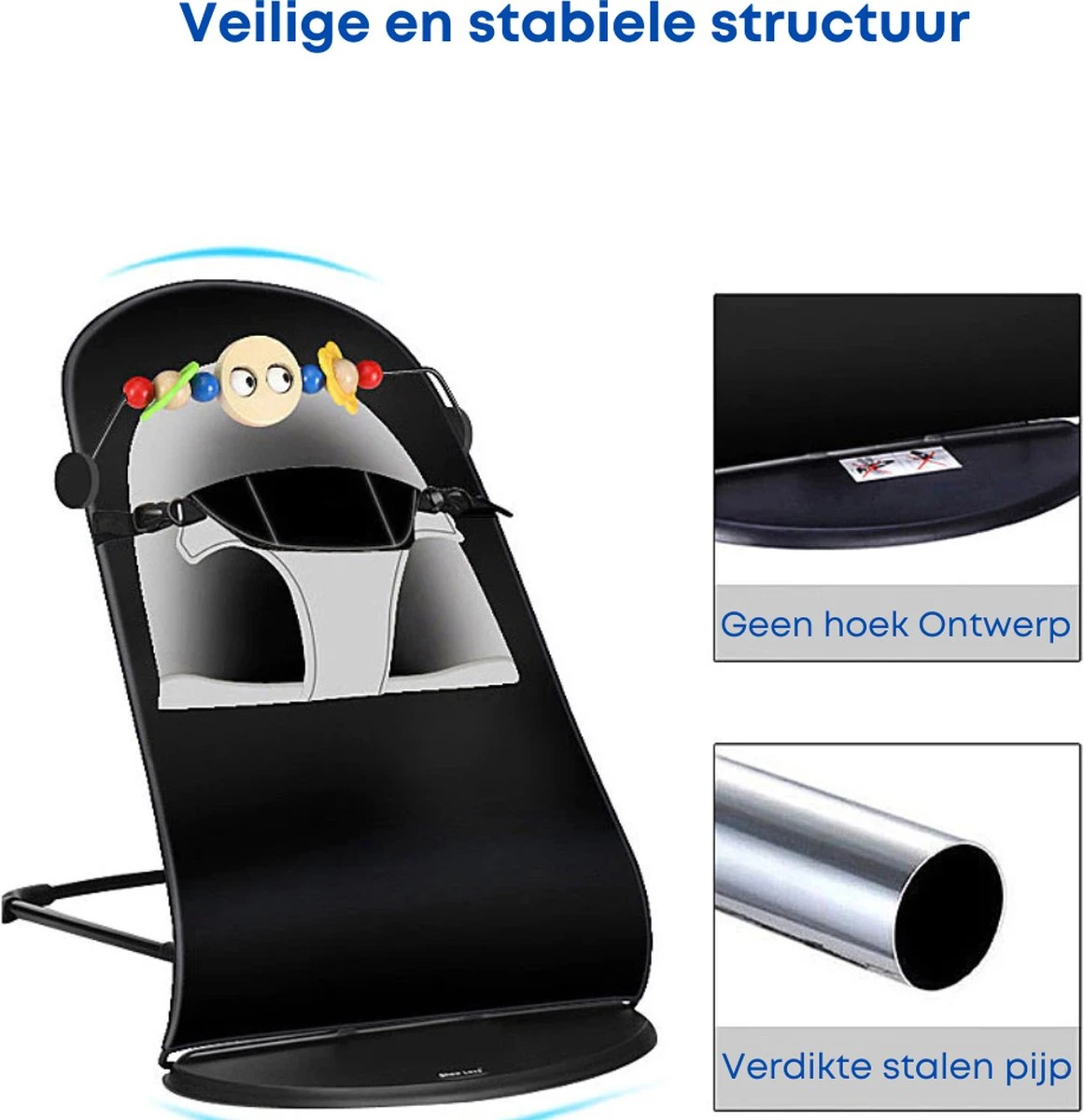 Schommelstoel Baby | 0-36 maanden | Schommelstoel | Wipstoel | Wipstoel Baby | Wipstoeltje baby Merkloos Schommelstoel Baby | 0-36 Maanden | Schommelstoel | Wipstoel | Wipstoel Baby | Wipstoeltje Baby -Baby Verzorging 1161x1200 4