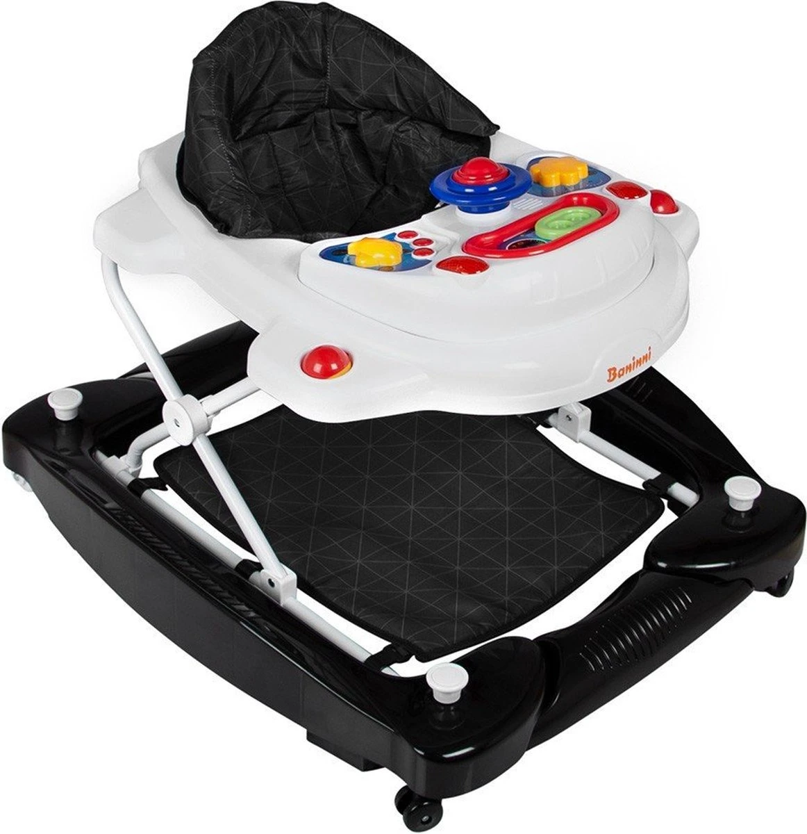 Baninni Loopstoel Classic 2-in-1 Black Diamond Baninni Loopstoel Classic 2-in-1 Black Diamond -Baby Verzorging 1162x1200 1