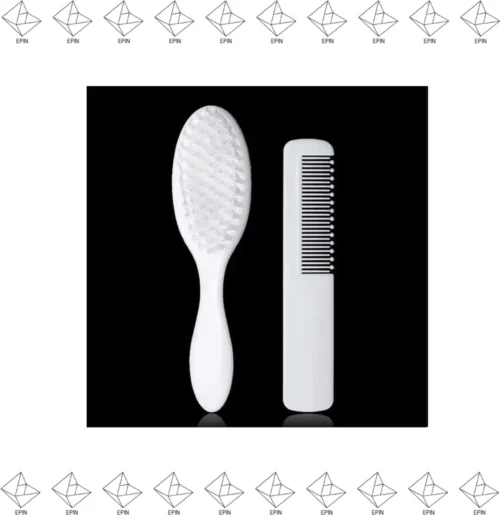 Merkloos EPIN | Baby Borstel + Baby Kam | Zachte Haartjes | Voor Baby -Baby Verzorging 1164x1200 4