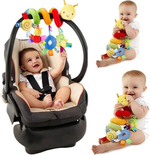 Merkloos Baby Spiraal Rups– Baby Knuffels - Baby Speelgoed - Baby Rammelaar - Boxspiraal - Maxi Cosi Spiraal - Kinderwagen Speelgoed Spiraal - Buggy Speelgoed - Auto Knuffel - Baby Spiraal Speeltje – Autostoel Ketting - Kinder Wagen Knuffels -Baby Verzorging 1166x1200 2