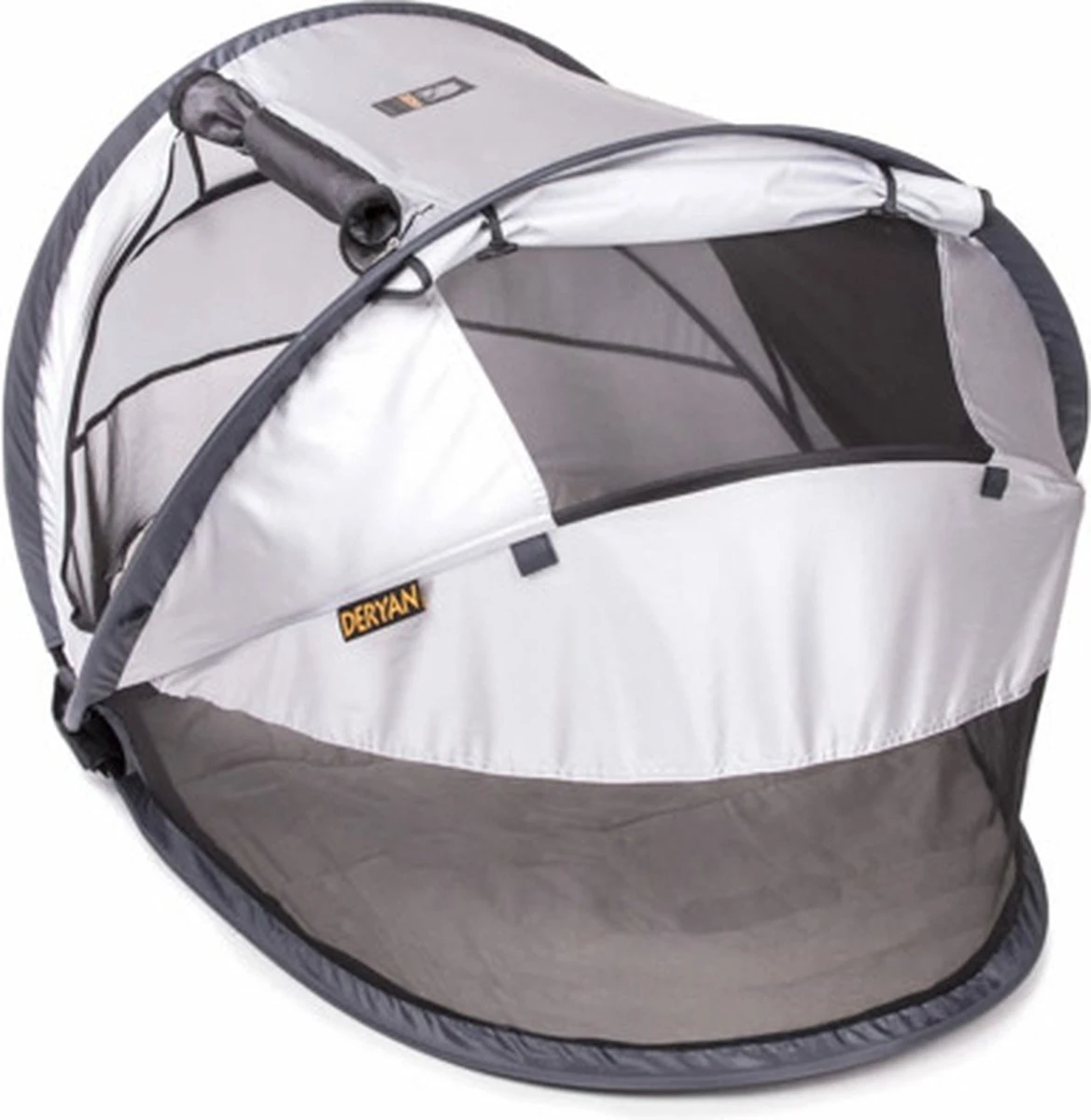 Deryan Peuter Luxe Campingbedje – Inclusief zelfopblaasbare matras - Silver Deryan Peuter Luxe Campingbedje – Inclusief Zelfopblaasbare Matras - Silver -Baby Verzorging
