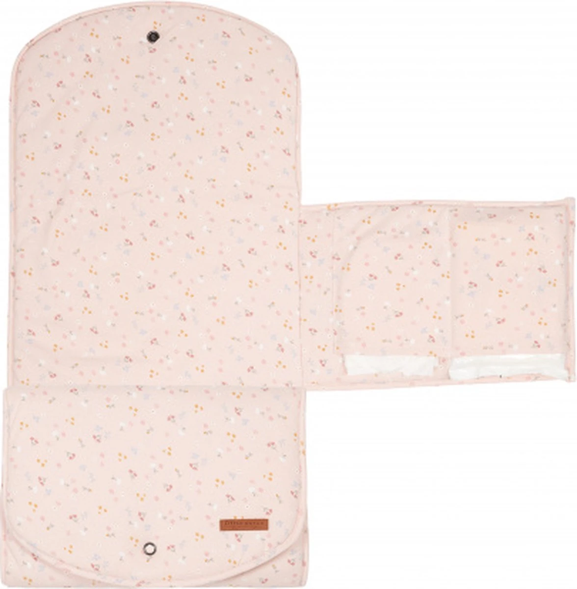 Verschoningsmatje Little Pink Flowers Little Dutch Verschoningsmatje Little Pink Flowers -Baby Verzorging