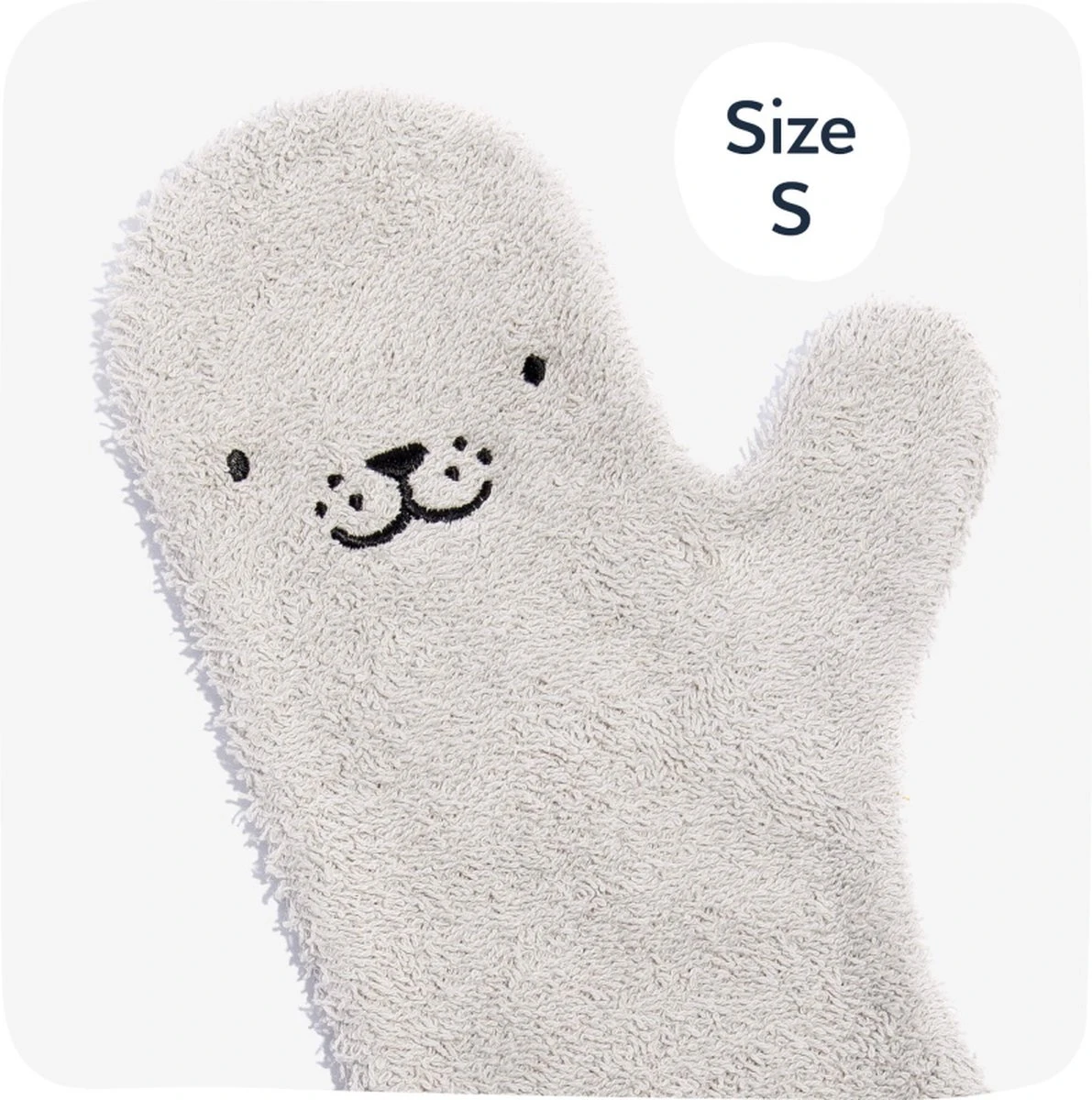 Nifty Baby Shower Glove Grey Seal Small Nifty Baby Shower Glove Grey Seal Small -Baby Verzorging 1191x1200 4