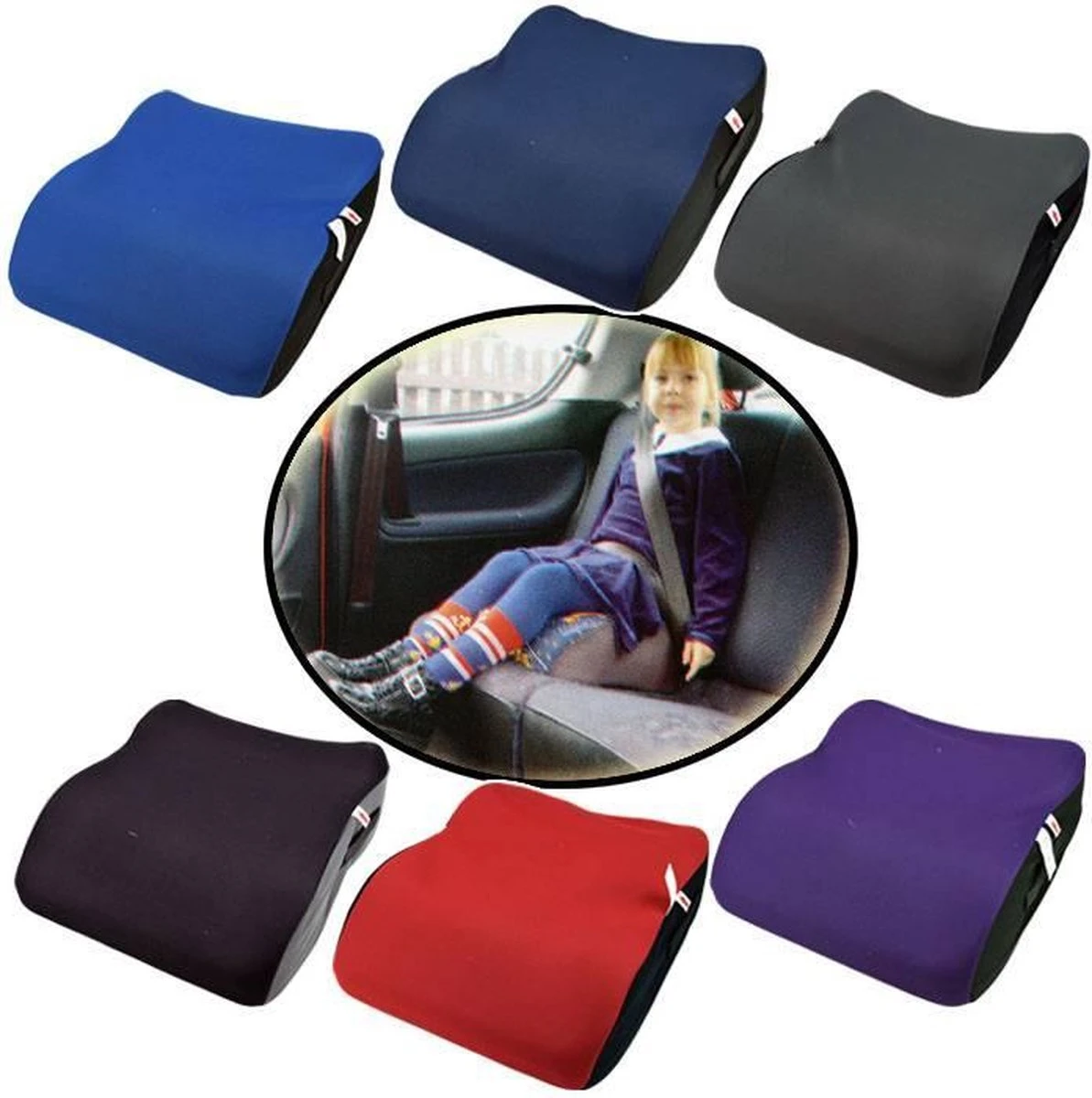 Universele Auto Zitverhoger - Stoelverhoger - Kinderzitje - Autozitje - Zwart Universele Auto Zitverhoger - Stoelverhoger - Kinderzitje - Autozitje - Zwart -Baby Verzorging 1193x1200 5