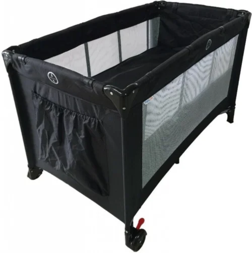 Ding Deluxe Black Campingbedje Incl. Bodemverhoger 20 Ding Deluxe Black Campingbedje Incl. Bodemverhoger -Baby Verzorging 1195x1200 1
