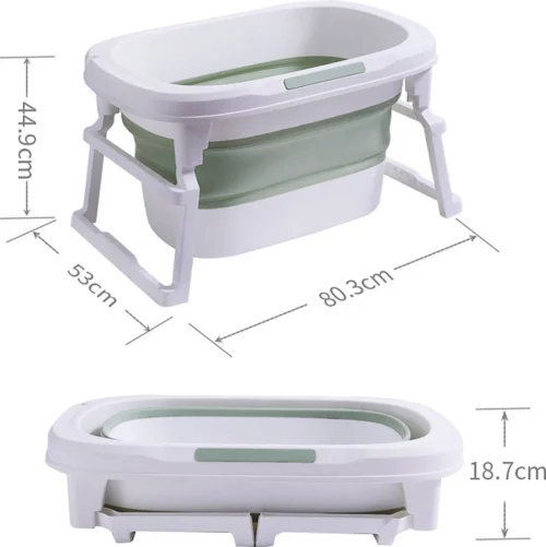 Rudolphy Opvouwbaar Babybad 3-in 1 Van 0-12 Jaar - Roze -Baby Verzorging 1198x1200 49