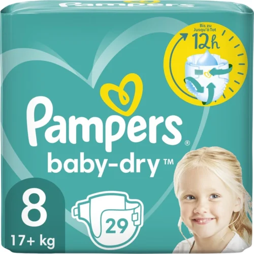 Pampers® Pampers - Baby Dry - Maat 8 - Mega Maandbox - 232 Luiers -Baby Verzorging 1199x1200 4