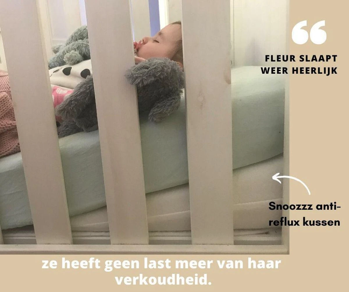Snoozzz Reflux Kussen - Baby Hellend Kussen voor Ledikant - Ventilerend - met Wasbare Hoes - Wit Snoozzz Reflux Kussen - Baby Hellend Kussen Voor Ledikant - Ventilerend - Met Wasbare Hoes - Wit -Baby Verzorging 1200x1005 1