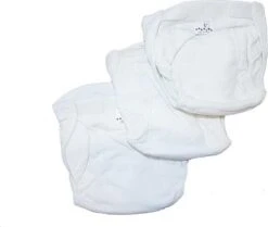Merkloos Wasbare Luier - Katoen - 10 Pack - Luierbroekje - Drukknoopjes - Zacht En Sterk - Duurzame Luier