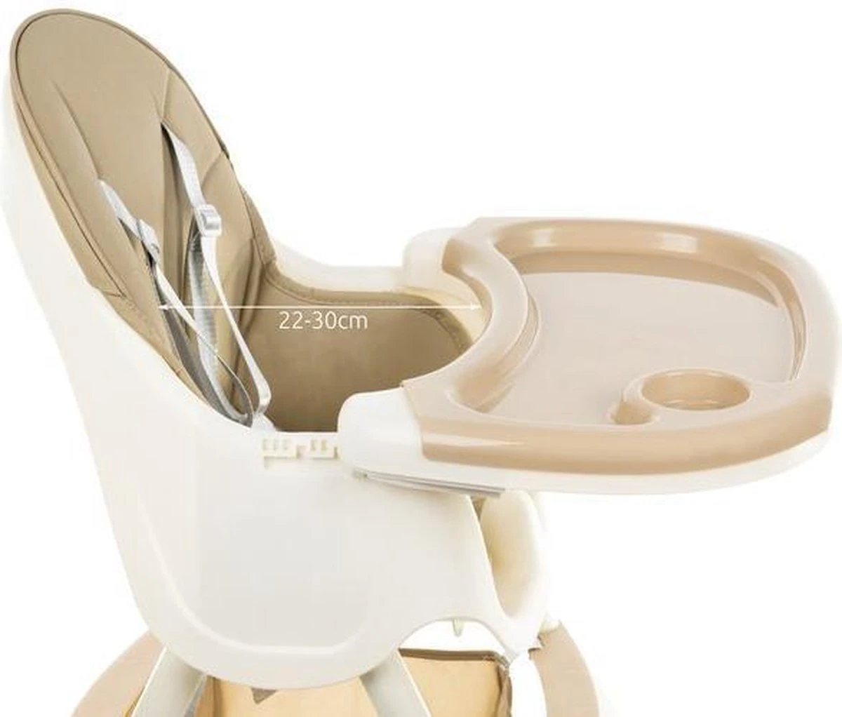 Kinderstoel 3 in 1 - 5 punts veiligheidsgordel - Beige Kinderstoel 3 In 1 - 5 Punts Veiligheidsgordel - Beige -Baby Verzorging 1200x1022 3