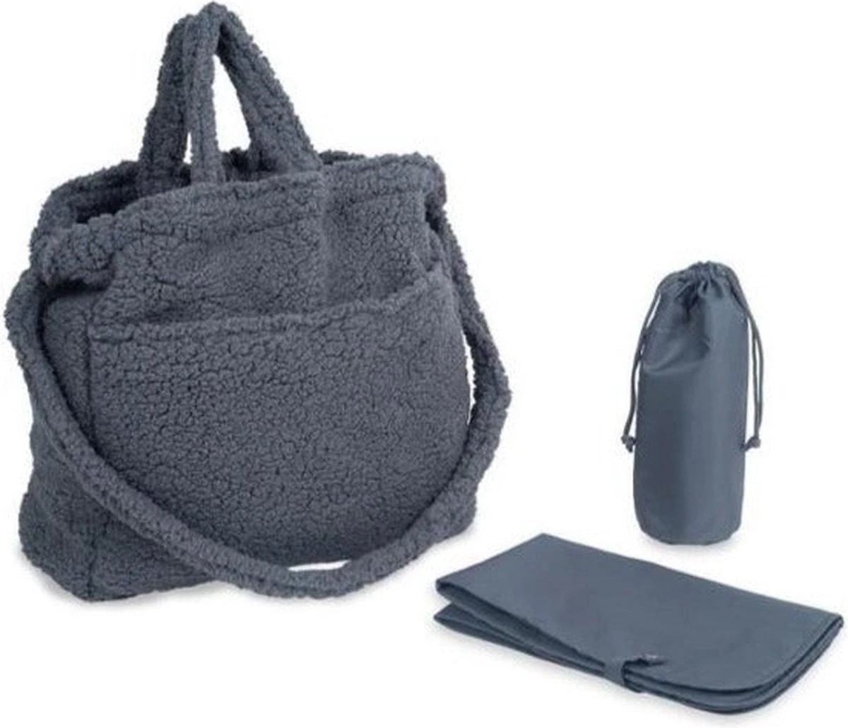 Jollein Luiertas Teddy - Cream White Jollein Luiertas Teddy - Cream White -Baby Verzorging