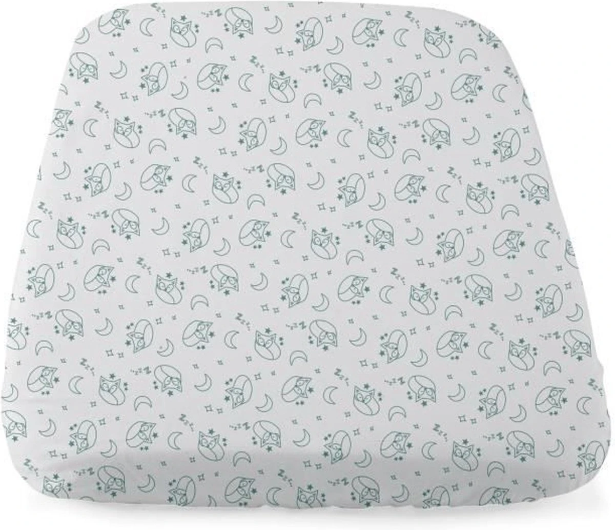 Chicco - Set van 2 hoeslakens blauw vossenpatroon - Voor Next2Me wieg Chicco - Set Van 2 Hoeslakens Blauw Vossenpatroon - Voor Next2Me Wieg -Baby Verzorging 1200x1033 4