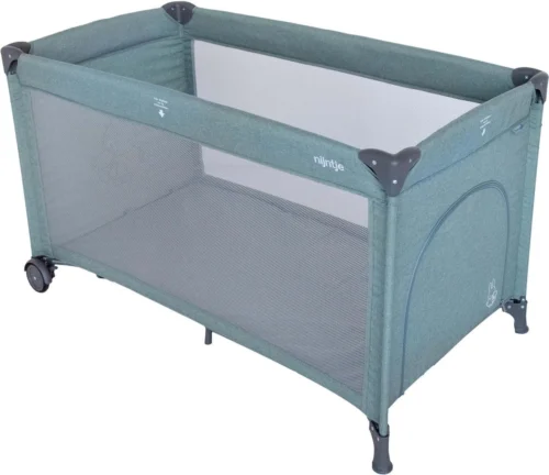 Prénatal Luxe Campingbedje Met Bodemmatras - Inclusief Draagtas - Inklapbaar Baby Campingbed - Met Wieltjes En Kruipluik - 120 X 60 Cm - Groen Melange / Nijntje 5 Prénatal Luxe Campingbedje Met Bodemmatras - Inclusief Draagtas - Inklapbaar Baby Campingbed - Met Wieltjes En Kruipluik - 120 X 60 Cm - Groen Melange / Nijntje -Baby Verzorging 1200x1036