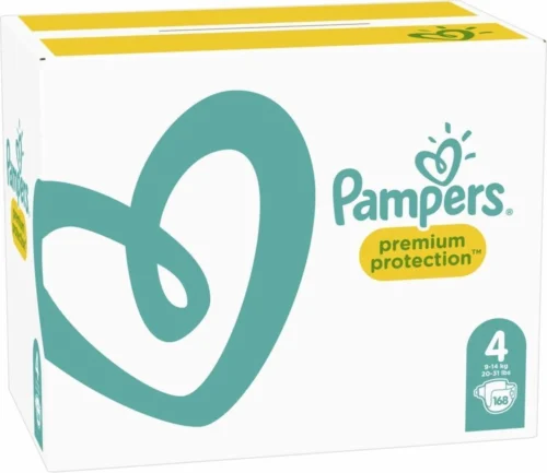 Pampers® Pampers Premium Protection Luiers - Maat 4 (9-14 Kg) - 168 Stuks - Multi-Pack -Baby Verzorging 1200x1038 2