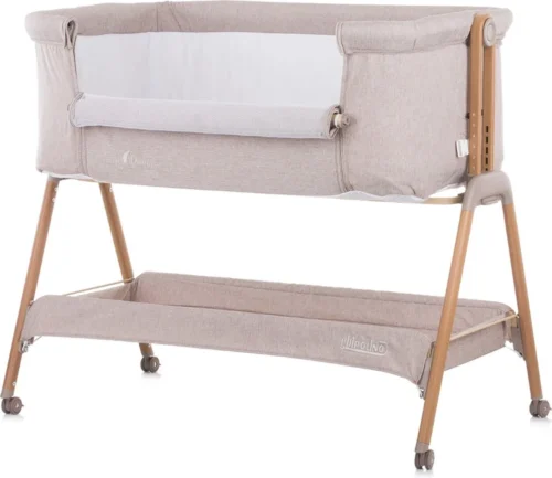 Co-Sleeper Chipolino Wieg KOSSD0212MO Sweet Dreams Mocca/Wood Incl. Wielen -Baby Verzorging 1200x1040 5