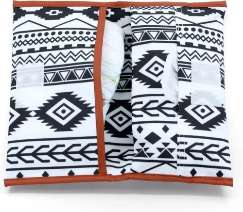 KipKep Napper Combi Verschoningsset - Uit Gerecyclede Materialen - Etnic Spice -Baby Verzorging 1200x1048