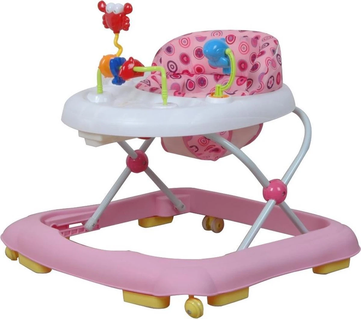 Cabino Inklapbare Loopstoel Met Speelset Roze Cabino Inklapbare Loopstoel Met Speelset Roze -Baby Verzorging 1200x1062 2