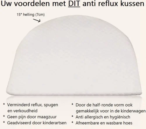 Reflux Kussen ROND – Hellend Kussen – Matrasverhoger – Wigkussen – Zwangerschapskussen – Zijslaapkussen – Slaapkussen Baby – Voedingskussen – Hoofdkussen Baby – Anti Reflux – Verhogend Kussen Baby – Kraamcadeau 6 Reflux Kussen ROND – Hellend Kussen – Matrasverhoger – Wigkussen – Zwangerschapskussen – Zijslaapkussen – Slaapkussen Baby – Voedingskussen – Hoofdkussen Baby – Anti Reflux – Verhogend Kussen Baby – Kraamcadeau -Baby Verzorging 1200x1062 5