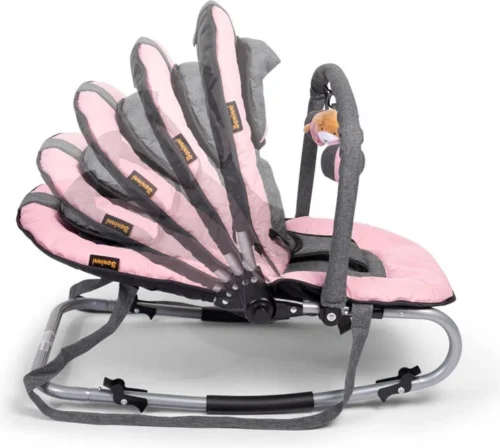 Baninni Wipstoel Admiro Roze-Grijs 9 Baninni Wipstoel Admiro Roze-Grijs -Baby Verzorging 1200x1075 5
