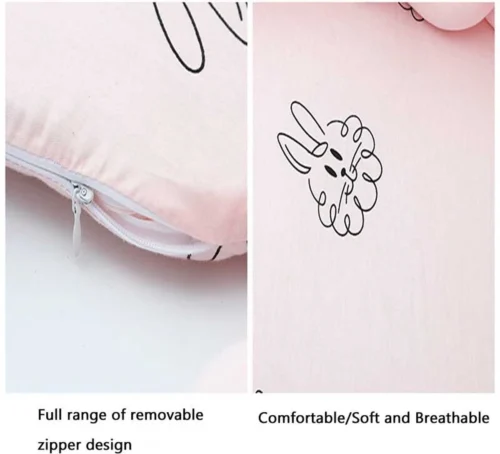 Buxibo - Draagbare Babynest - Co- Sleeper - Bed Bumper - Baby Bed Accessoires - Met Strikjes - Inclusief Bumper Rand - Verschoonmat - Veilig Slapen - Roze -Baby Verzorging 1200x1090 1