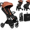 Lionelo Buggy Cloe - Kinderwagen Premium + - Tot 22 Kg - Verstelbare Rugleuning - 5-punts Veiligheidsgordels - Grote Zwenkwielen - Klamboe - Bekerhouder - Lichtgewicht - Compact - Waterdicht -Baby Verzorging 1200x1102 1