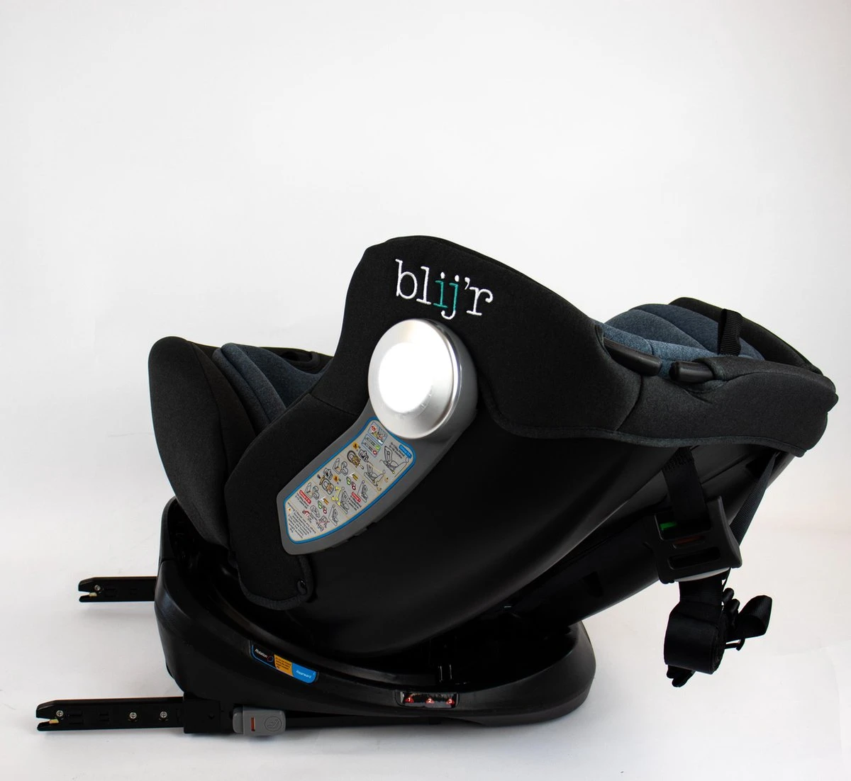 Blij'r Maja - Autostoel met isoFix - Groep 0-1-2-3 autostoel voor kinderen van 0 tot 12 jaar - Donker blauw Blij'r Maja - Autostoel Met IsoFix - Groep 0-1-2-3 Autostoel Voor Kinderen Van 0 Tot 12 Jaar - Donker Blauw -Baby Verzorging