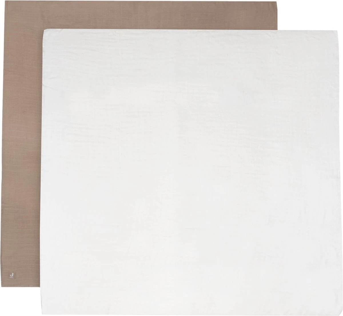 Jollein Hydrofiele Doek Large Bamboe Katoen 115x115cm Biscuit/Ivory - 2 Stuks Jollein Hydrofiele Doek Large Bamboe Katoen 115x115cm Biscuit/Ivory - 2 Stuks -Baby Verzorging 1200x1107 3