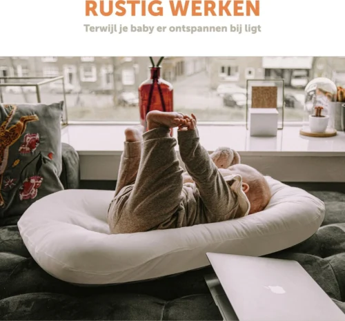 Tubudu Baby Snuggle® Organisch Babynestje - Inclusief Gratis Draagtas En Tencel Cover - Luxe Baby Lounger - Kraampakket - Natuurlijk Materiaal - Wit -Baby Verzorging 1200x1116 4