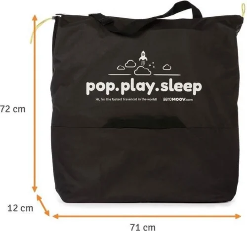 AeroMoov Instant Travel Cot Reisbed - Giraph Sky -Baby Verzorging 1200x1124 1