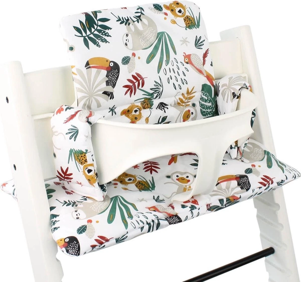 Ukje Stoelverkleiner - Geschikt voor Stokke Tripp Trapp - Geplastificeerd - Kinderstoel - Kussenset - Wit aap - Extra dik Ukje Stoelverkleiner - Geschikt Voor Stokke Tripp Trapp - Geplastificeerd - Kinderstoel - Kussenset - Wit Aap - Extra Dik -Baby Verzorging 1200x1125 4